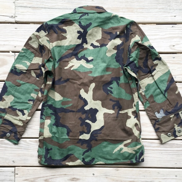 Camo Woodland Jacket Authentic Army Surplus - Picture 4 of 6